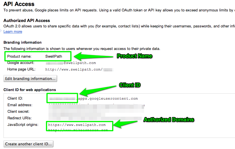 google-api-console